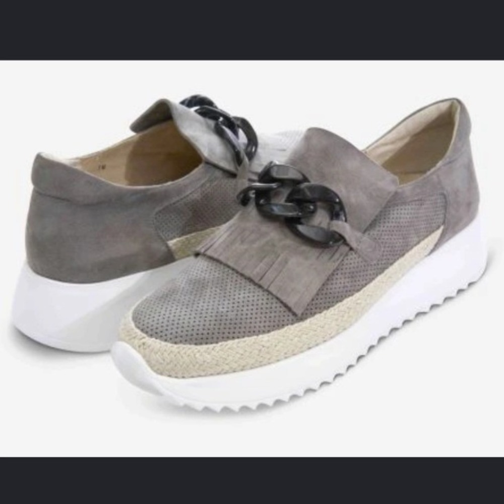 VANELI Women's Qerene Mouse Suede Slip On Platform Sneakers NWOB - Size 9N